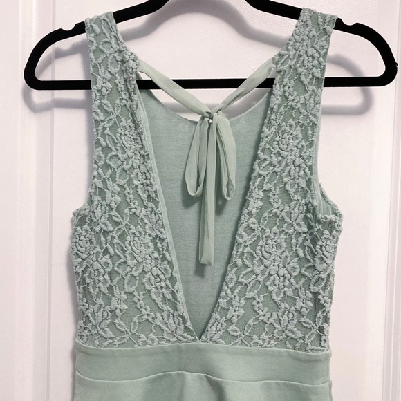 UO Kimchi Blue Mint Dress - Picture 4 of 7